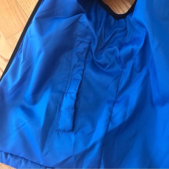 Buffalo David Bitton gray Camo blue Reversible Vest Boys size med small 7/8 7 8 - Picture 13 of 15